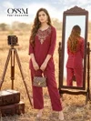 Sara Vol 2 By Ossm Dhabu Cotton Embroidery Co Ord Set 